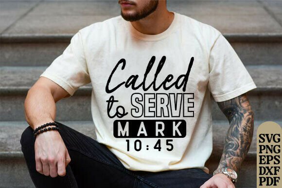 Called to Serve Svg: A Versatile Christian Design