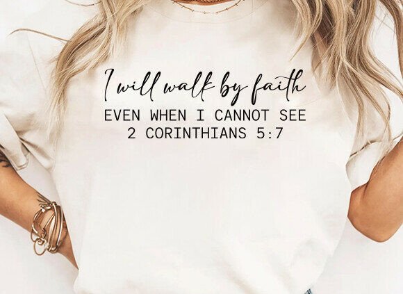 Christian Bible Verse Shirt for Religious Themes