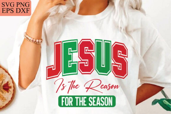 Christian Christmas Svg, Jesus SVG: Perfect for T-Shirt Designs and Graphics