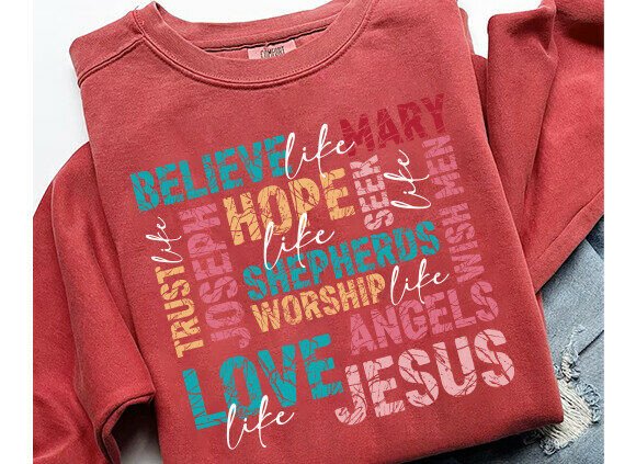 Christian Png, Faith Hope Love Svg for T-Shirt Designs
