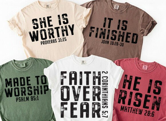 Christian Quote SVG Bundle: Perfect for T-Shirt Designs & Graphics