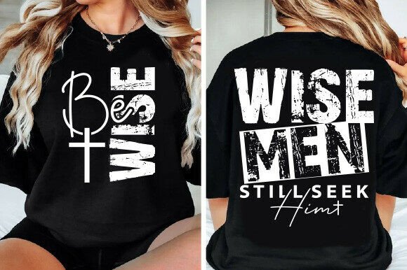 Christian Wise Men Svg Png, Faith Graphics for T-Shirt Designs