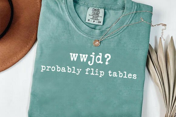 Funny Christian Shirt PNG, WWJD: A Versatile T-Shirt Design