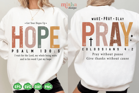 Hope Pray Svg: A Versatile Christian Embroidery Design