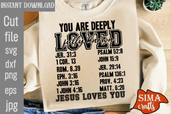 Review: You Are Deeply Loved PNG for T-Shirt Designs